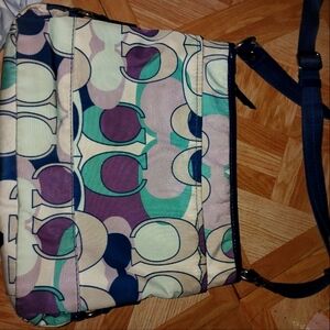 VINTAGE COACH kira Daisy PURSE